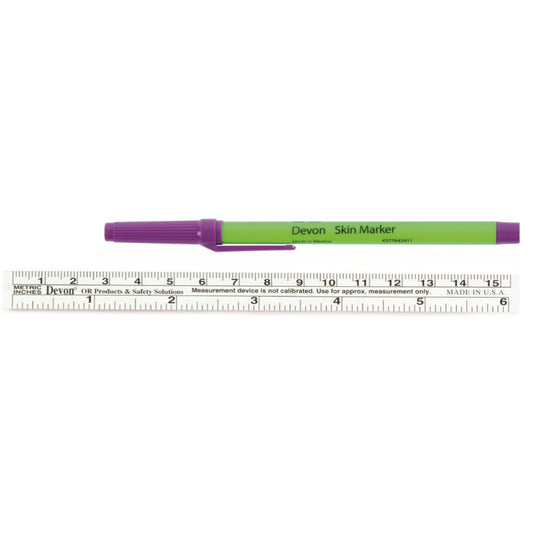 MARKER, SKIN W/RLR X-FINE (25/BX) 151 KENDAL