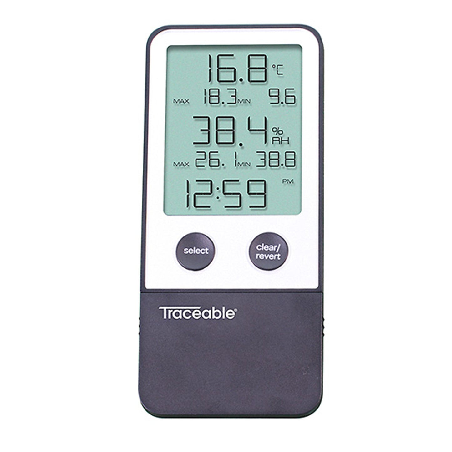 THERMOMETER TRACE DIG COMBO THERMOM/CLOCK/HUMIDITY MONITOR