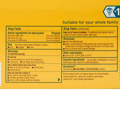 NEOSPORIN, OINT FOIL PK 0.9GRAM (144/BX 12BX/CS)