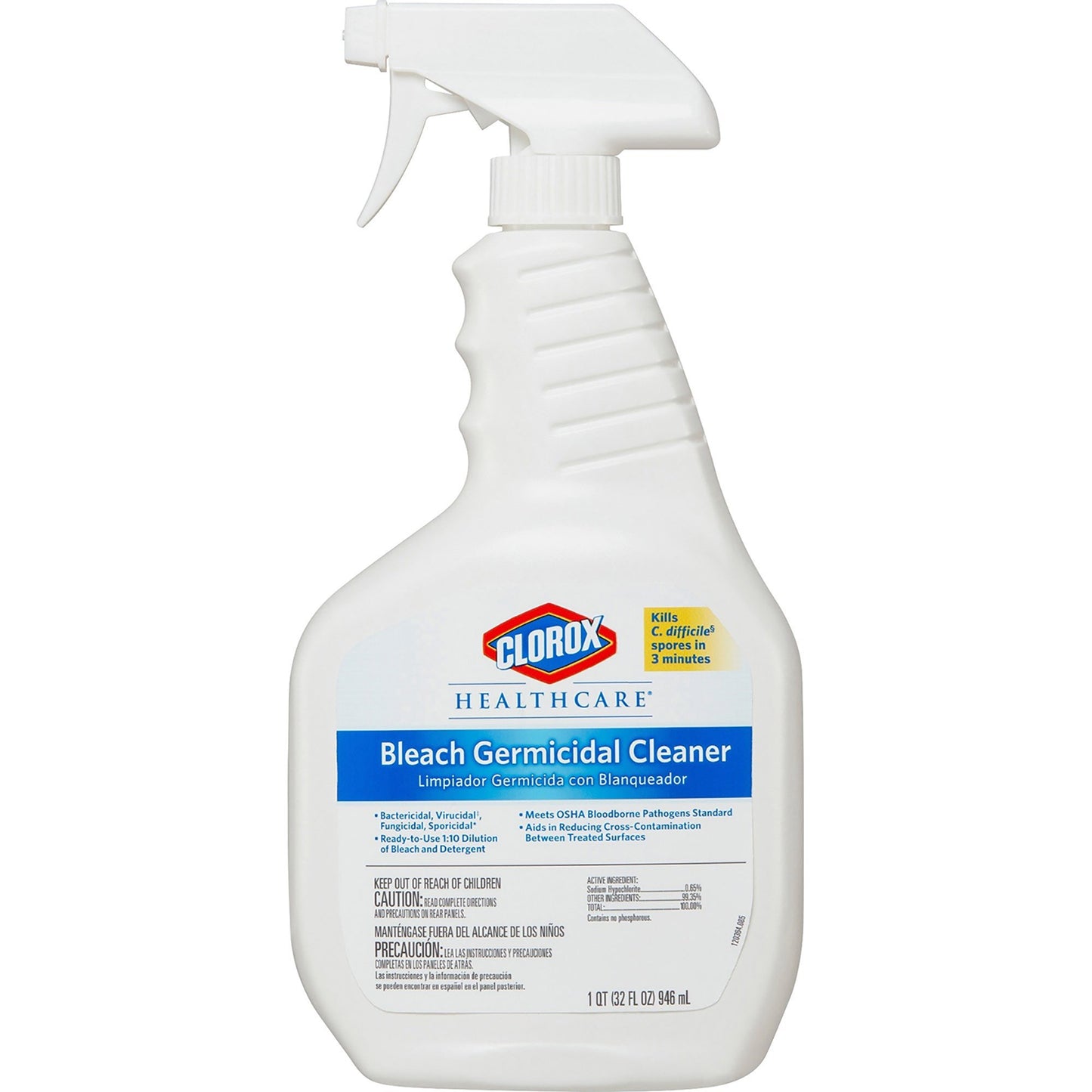 BLEACH, SPRAY CLEANER GERMICIDAL 32OZ (6/CS)