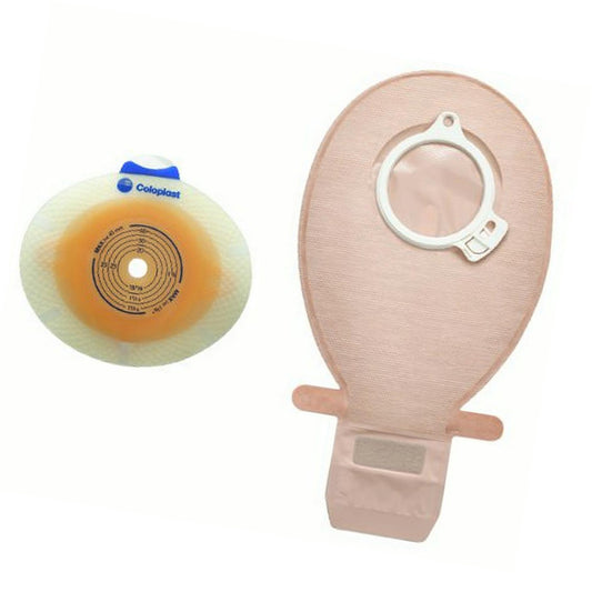 POUCH, OSTOMY SENSURA 2PC MAX 50MM RED (30/BX)