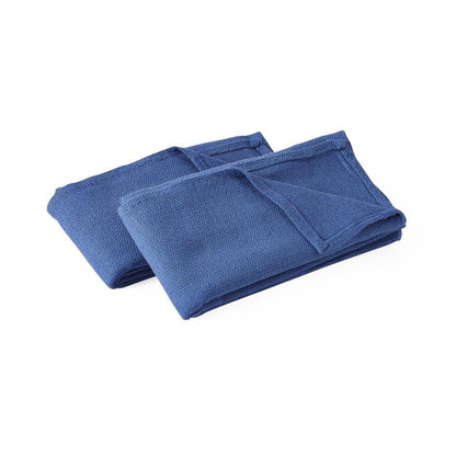 TOWEL, OR CTTN STR BLU 4'S (4/PK 20PK/CS)