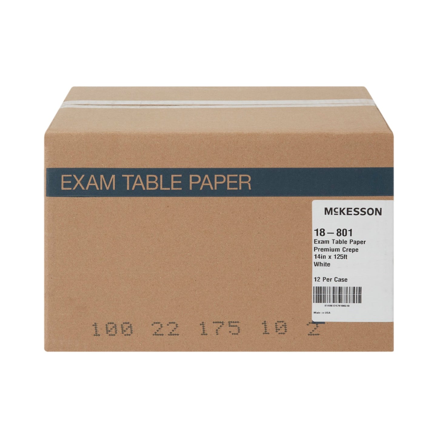 PAPER, TABLE CREPE 14"X125' (12RL/CS)