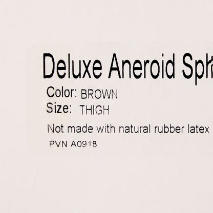 SPHYG, ANEROID DLX LF THIGH BRN (1/BX)