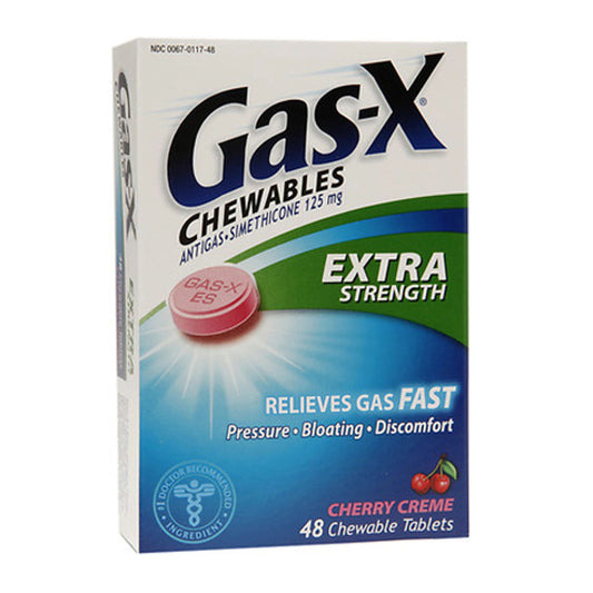 GAS-X, TAB CHEW CHERRY 125MG (48/BT)
