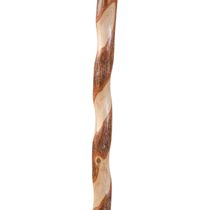 STICK, WALKING TREKKER BRAZOS TWISTED SASSAFRAS 58"