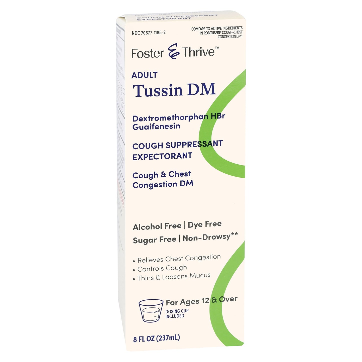 TUSSIN SF, SYRP COUGH FT 8OZ