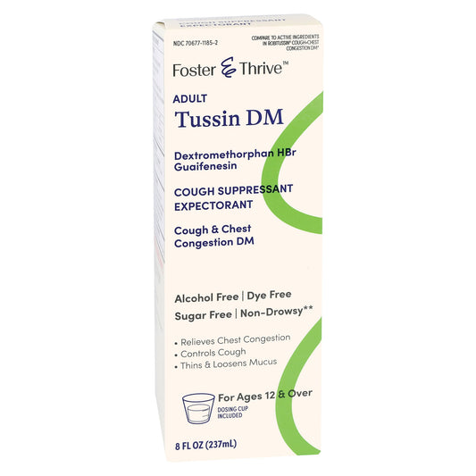 TUSSIN SF, SYRP COUGH FT 8OZ