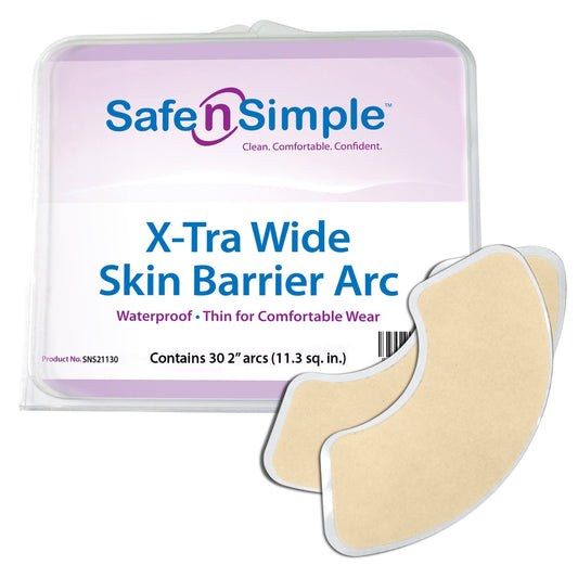 BARRIER, SKIN STOMA PCH X WD ARC 2" (30/TR 24TR/CS)
