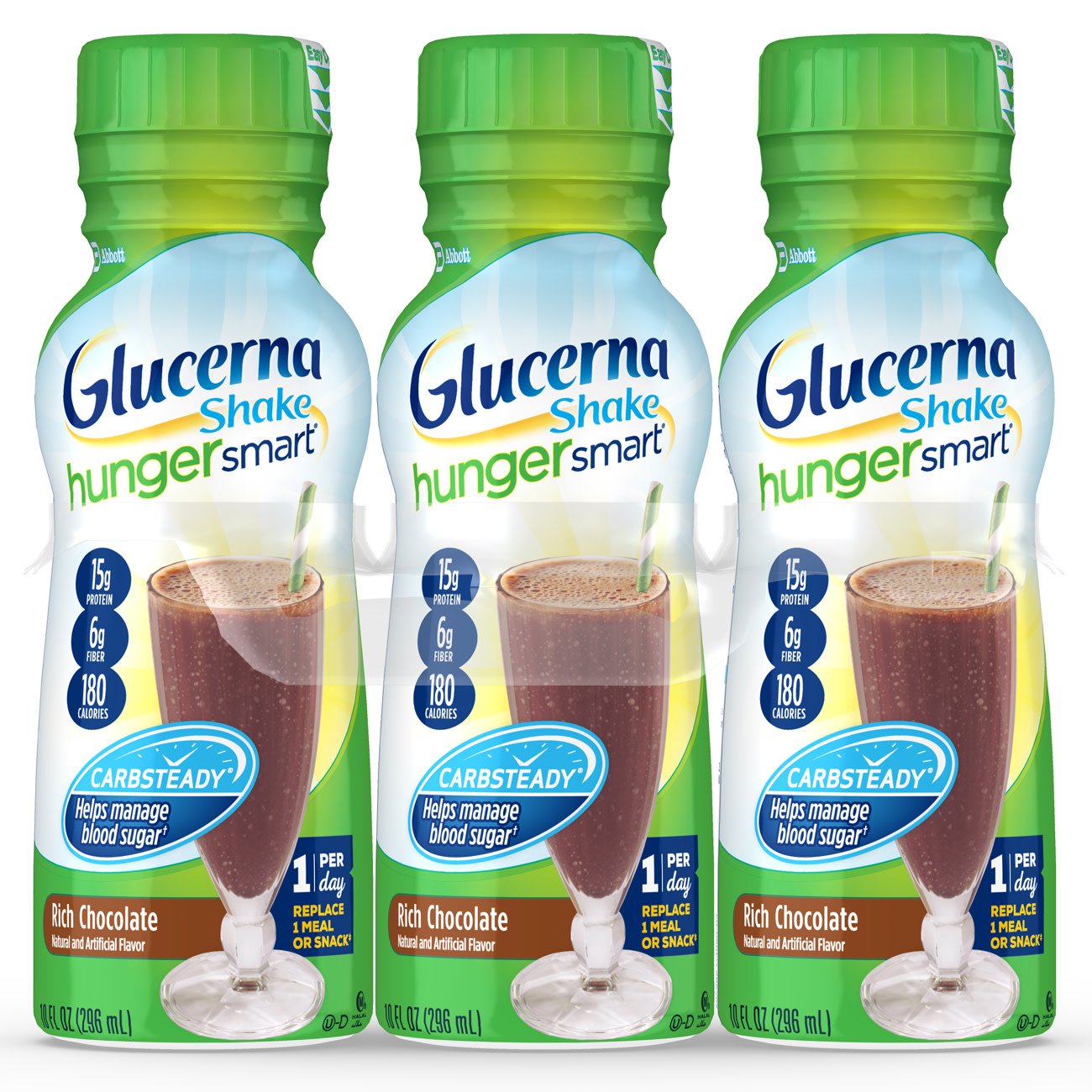 GLUCERNA, SMART HUNGER SMART CHOC 10OZ (12/CS)