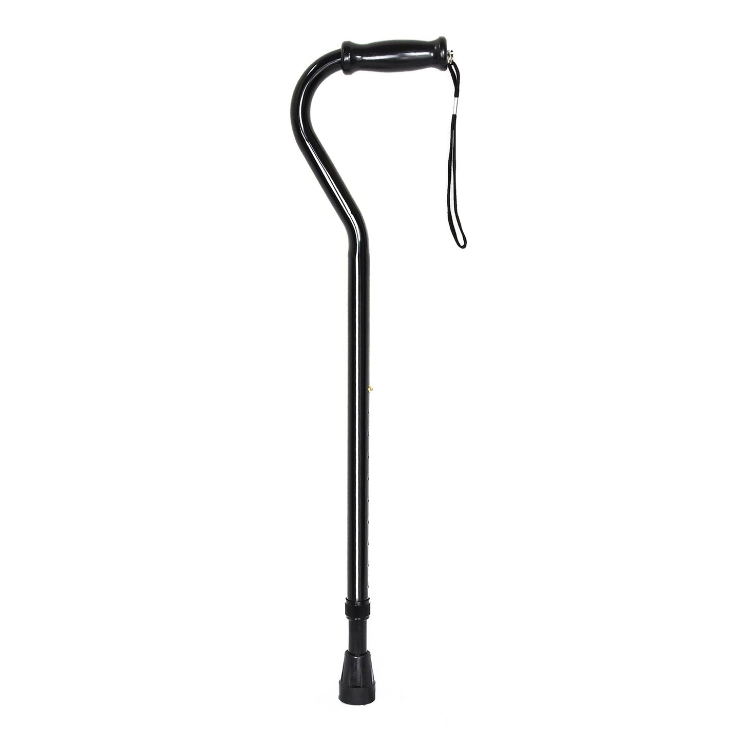 CANE, OFFSET HD STEEL BLK (6/CS)