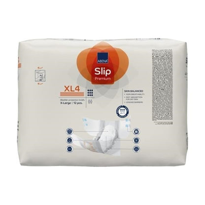 BRIEF, INCONT ABENA SLIP PREM ADLT XL4 XLG (12/PK 4PK/CS)