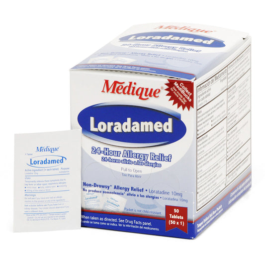 LORADAMED, TAB 10MG (1/PK 50PK/BX)
