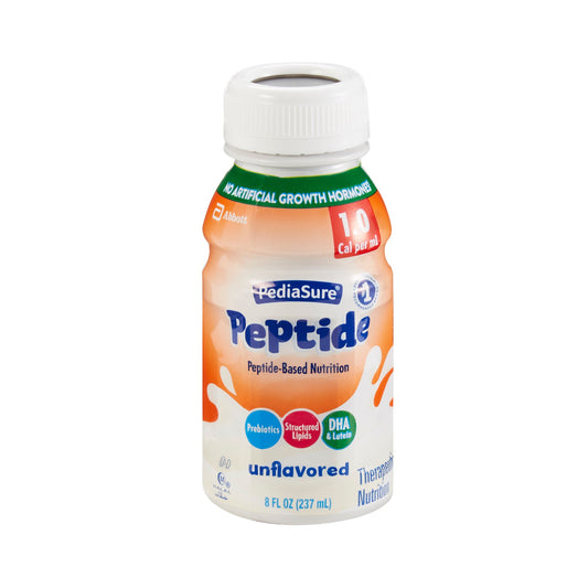 PEDIASURE, PEPTIDE UNFLAVORED 1CAL 8OZ (24/CS)