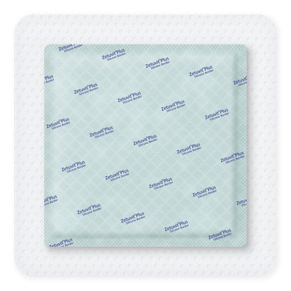 DRESSING, WND ZETUVIT + SAP BRDR SIL ADH 7"X7" (10/BX)