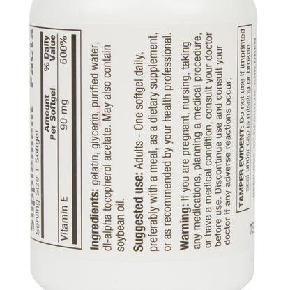 VIT E 200IU SOFTGE 100S (12BT/CS)