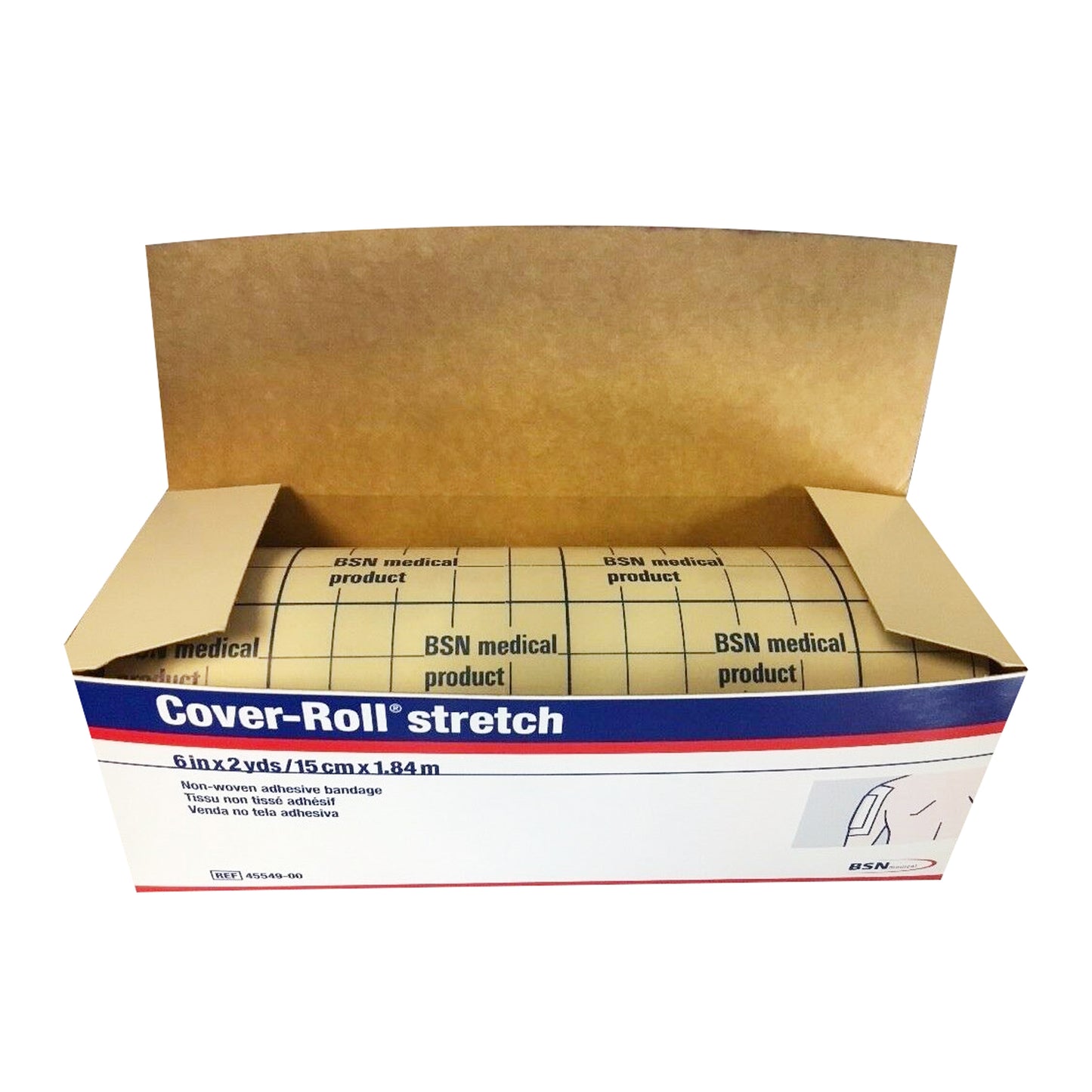 BANDAGE, COVER-ROLL STRCH 6"X2YDS (1/BX)