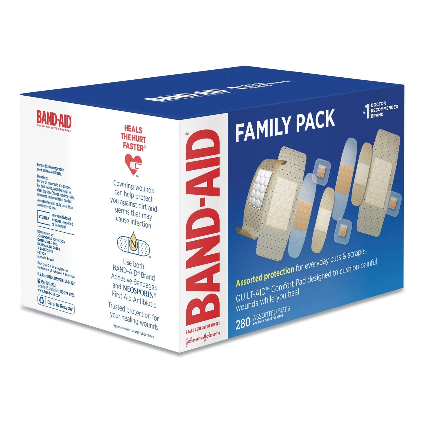 BANDAGE, ADH VARIETY PK (280/BX 18BX/CS)
