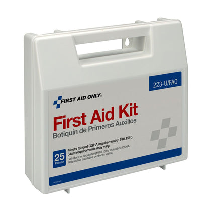 FIRST AID KIT, 25 PERSON 106PC(10/CS) FRSTAD