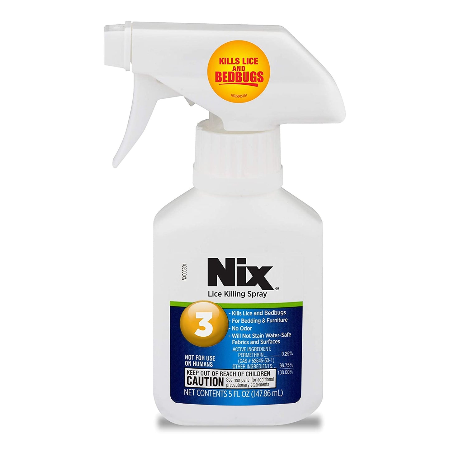 SPRAY, LICE CTRL .25% NIX 5OZ 9EMRSN