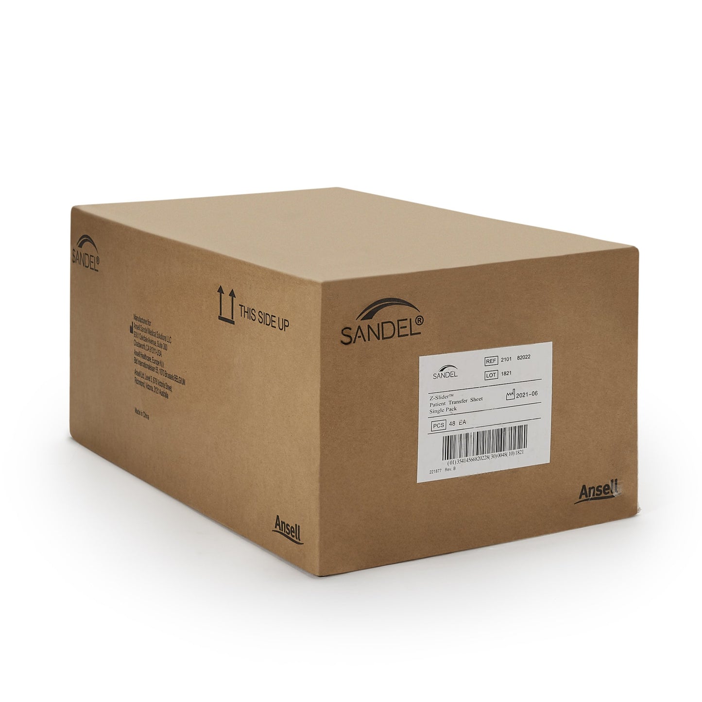 SHEET, PT TRANSFER Z-SLIDER IND WRAPPED (48/CS)
