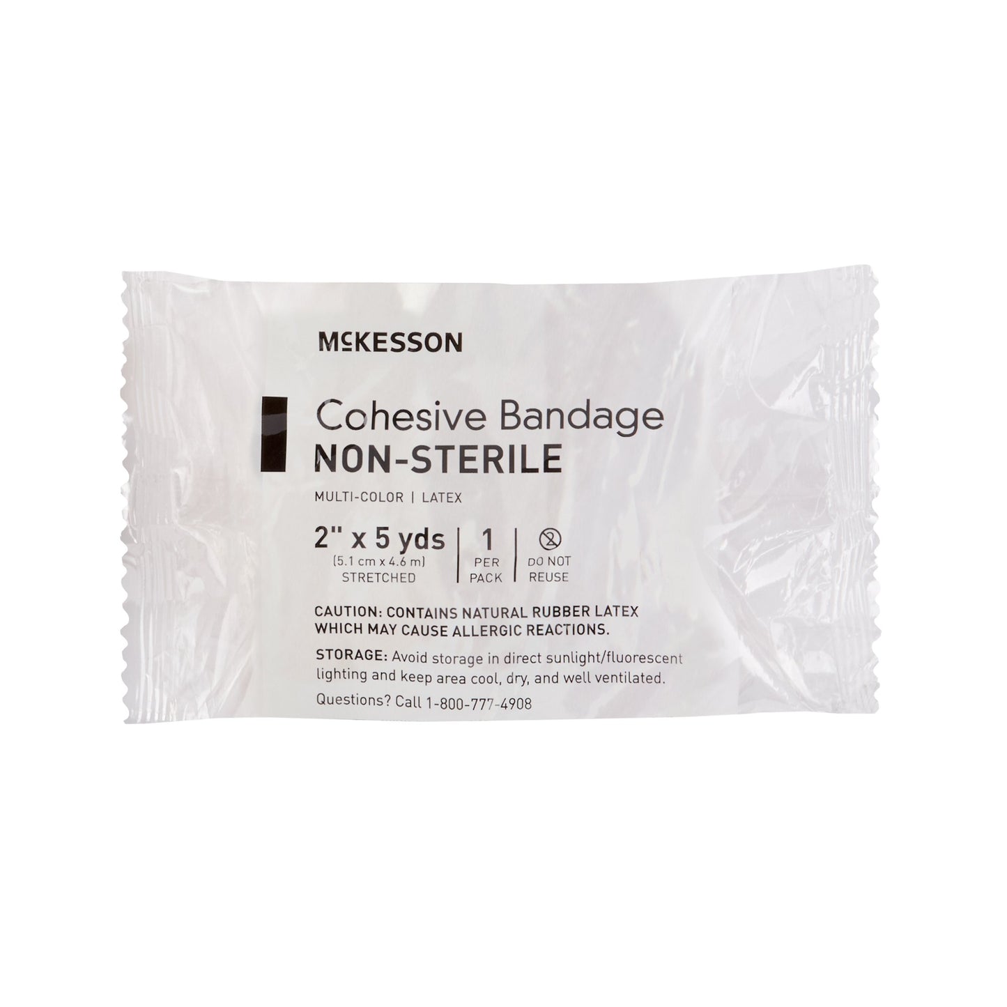 BANDAGE, COHESIVE N/S COLORPK 2" (36PK/CS)