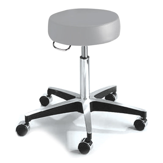 STOOL, EXAM PNEUMATIC 5LEG CLAMSHELL