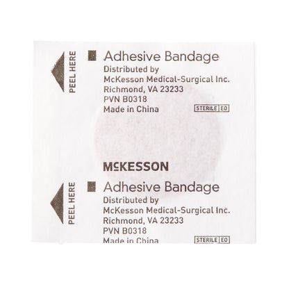 BANDAGE, ADHSV FABR SPOT 1" (100/BX 24BX/CS)