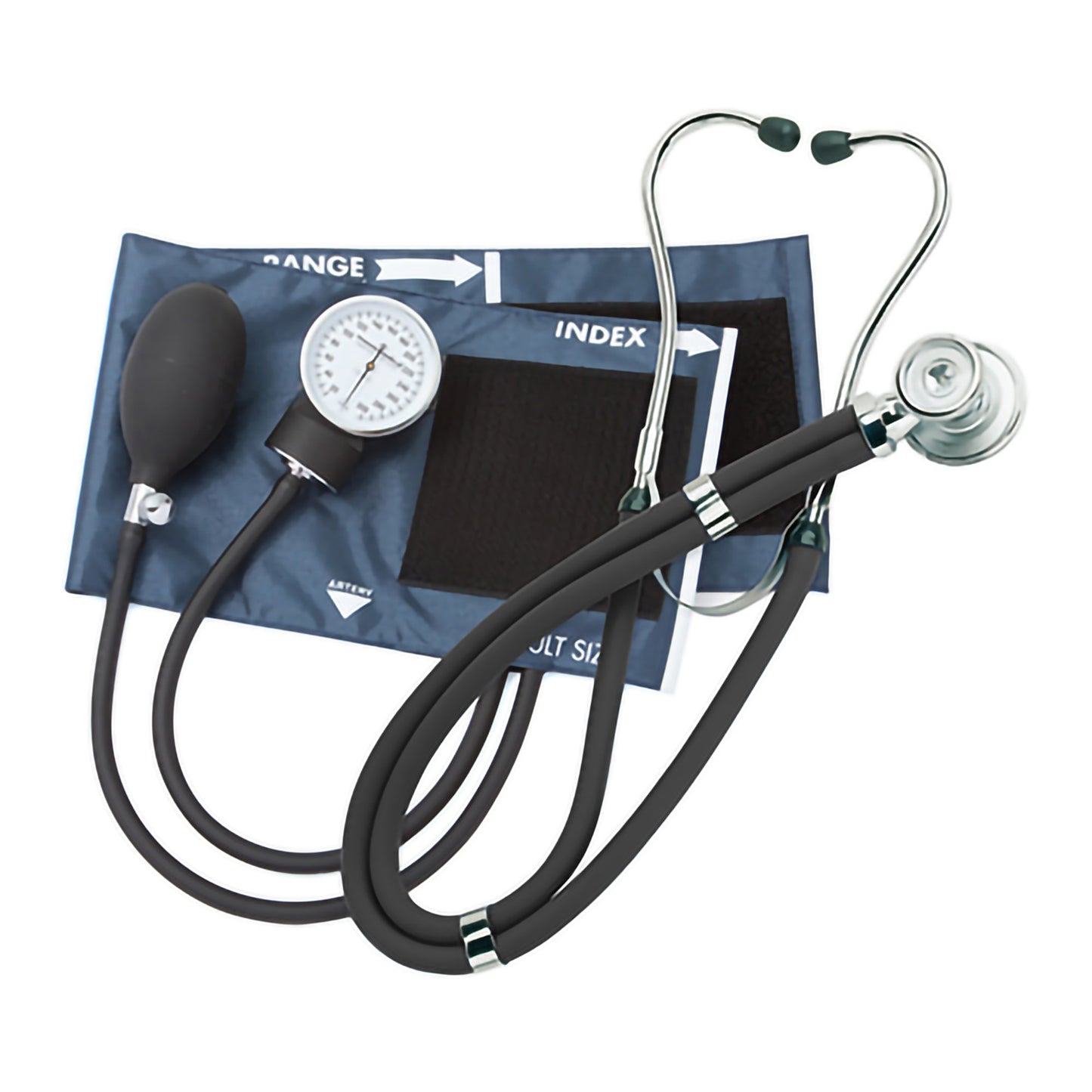 SPHYG KIT, STETH ADLT NAV/BLK 12/CS)