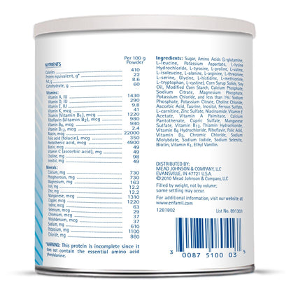 PHENYL FREE 2, METABOLIC PDR 1LB CAN (6/CS)