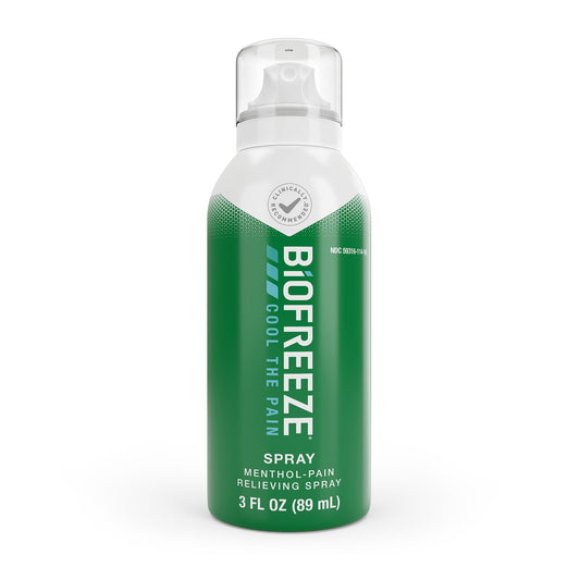 BIOFREEZE, 360 CLASSIC SPRAY COLORLESS 3OZ (24/CS)