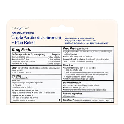 ANTIBIOTIC + PAIN RELIEVER, OINT FT SM 1OZ