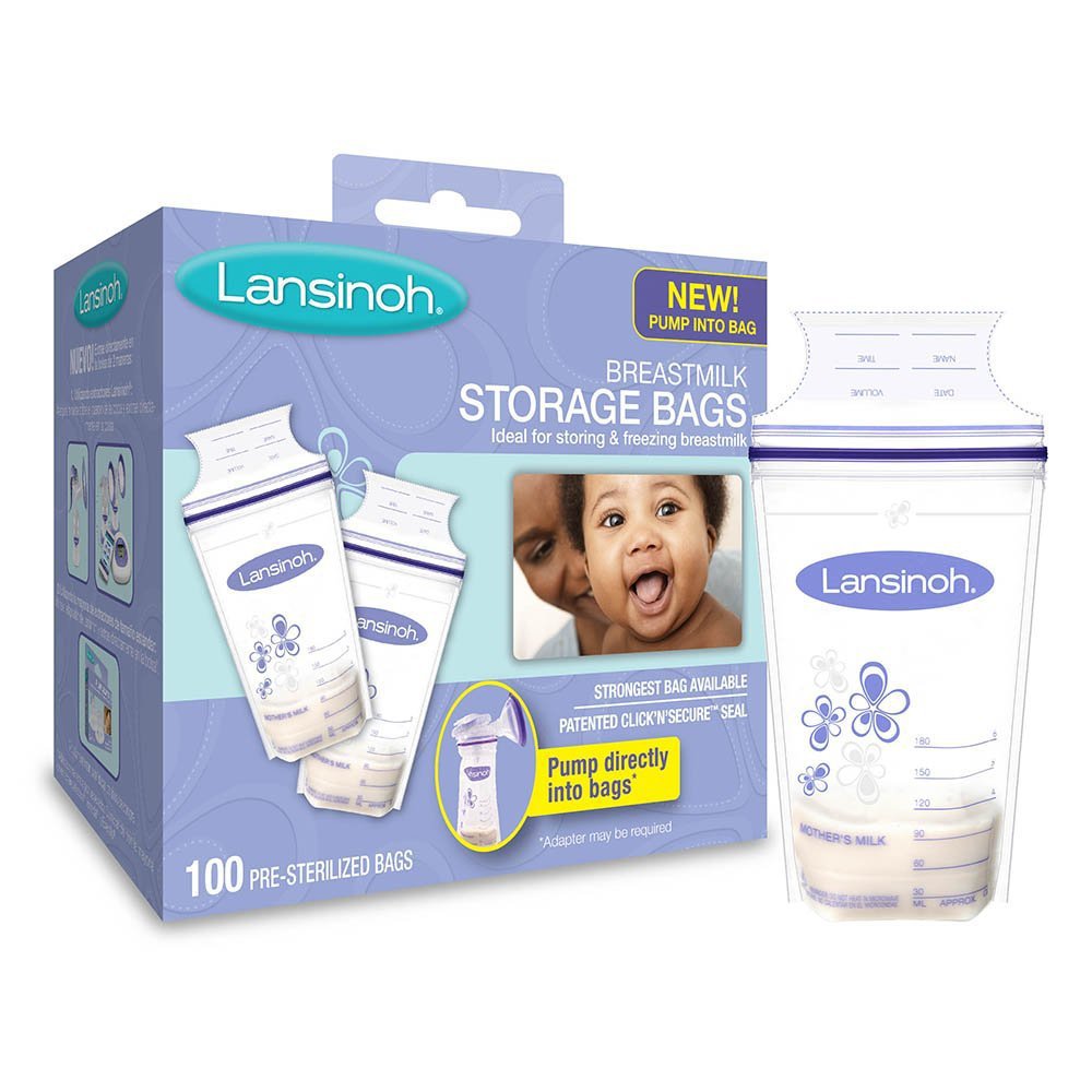 BAG, BREAST MILK STORAGE 6OZ 100CT (2/BX 6BX/CS)