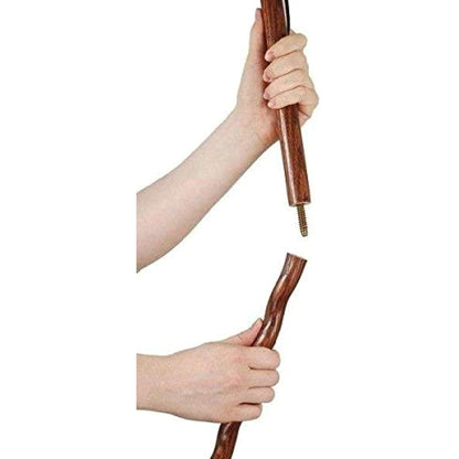 STICK, TRAVELER'S WOOD BRAZOS 55 TWISTED OAK RED 55"