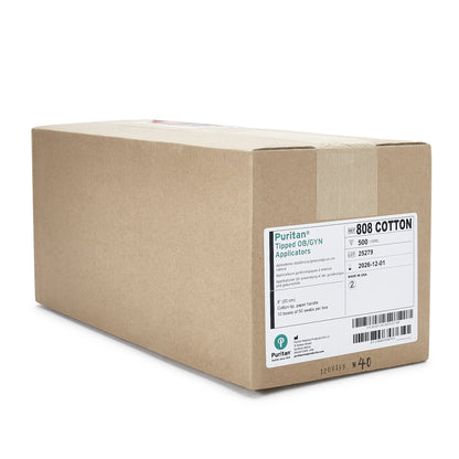SWAB, OB/GYN CTNTP N/S 8" (50/BX)