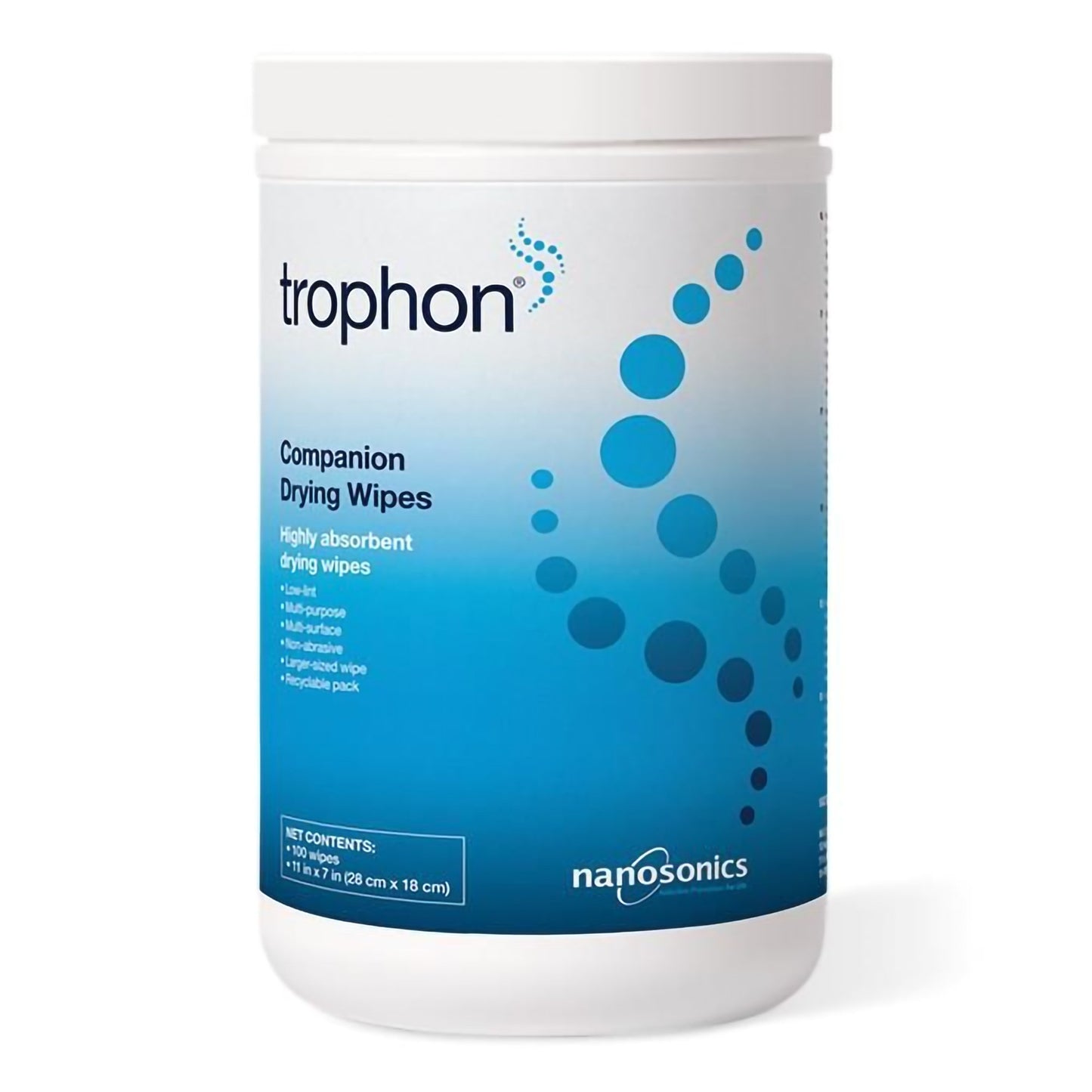 WIPE, DRYING F/ULTRSND PROBE TRPOHON 2 (100/CT 6CT/CS)