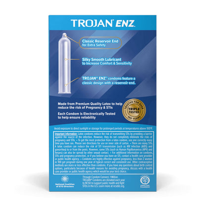 TROJAN CONDOM ENZ LUBE 3/BX 1135607