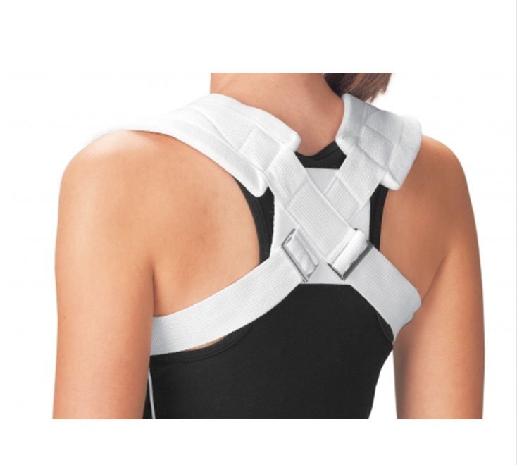 CLAVICLE SPLINT, W/PAD LG