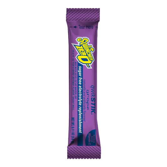 SQWINCHER ZERO, QWIK STIK GRAPE .11OZ (50/PK 10PK/CS)