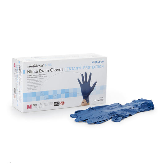 GLOVE, EXAM NTRL SM N/S CHEMO 6.8C (100/BX 10BX/CS)