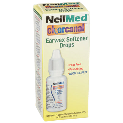 EARWAX SOFTENER, DROP CLEARCANAL 0.5OZ (96/CS)