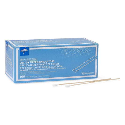 APPLICATOR, CTNTP STR 6" (100PK/BX 2/PK)