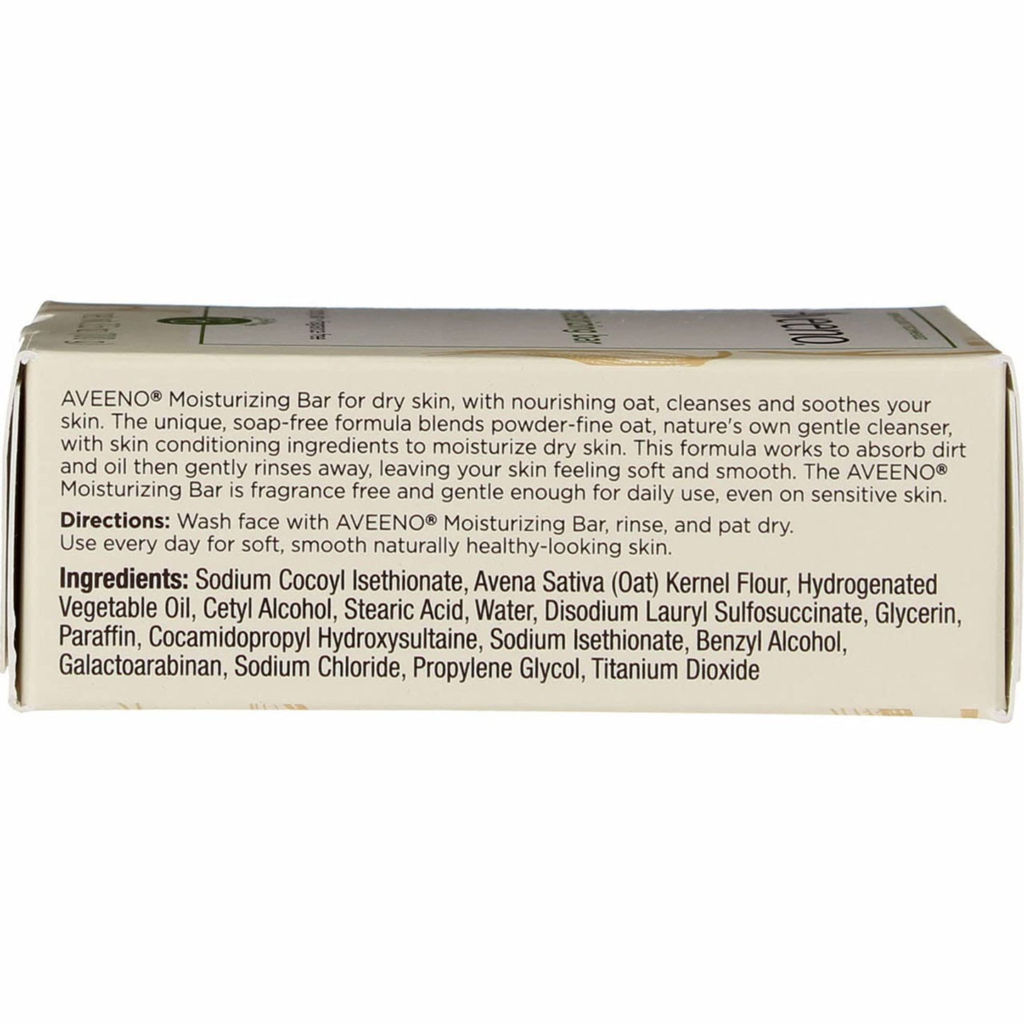AVEENO BAR, W/OATMEAL DRY SKIN3.5OZ