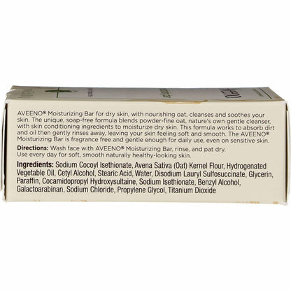 AVEENO BAR, W/OATMEAL DRY SKIN3.5OZ