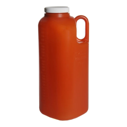 CONTAINER, COLLECTION URINE 24HOUR AMBER 3000ML (40/CS)