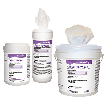 WIPE, CLEANER OXIVIR WHT 7X8 (60/BX 12BX/CS)