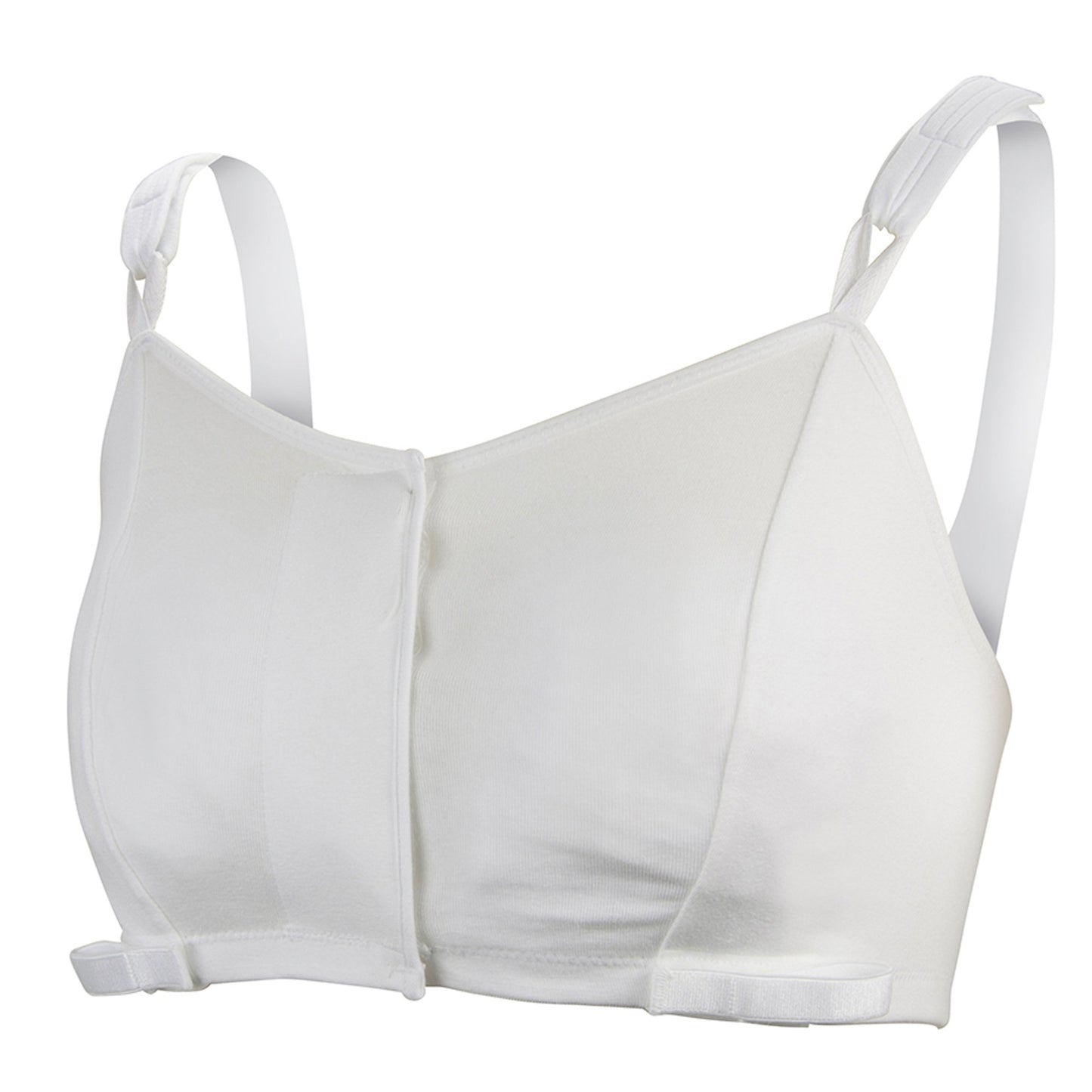 SUPPORT, SURGI-BRA BREAST COTTON WHT LG LF