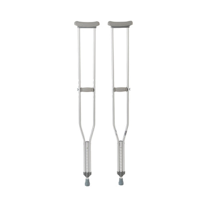 CRUTCH, ALUM PSH-BTN ADJ TALL ADLT 350LB (8PR/CS)