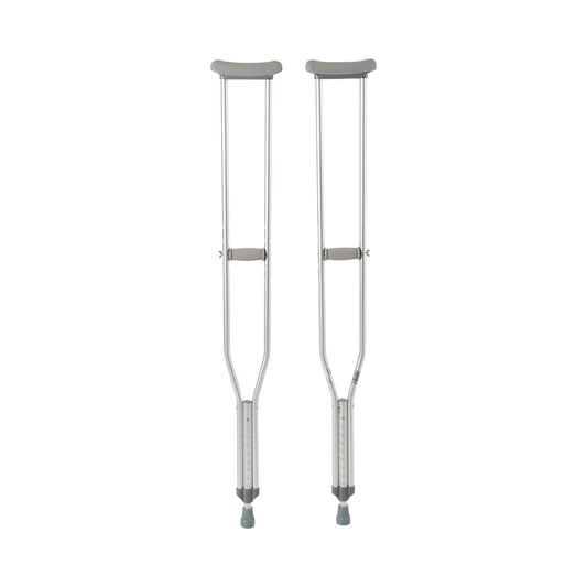 CRUTCH, ALUM PSH-BTN ADJ TALL ADLT 350LB (8PR/CS)