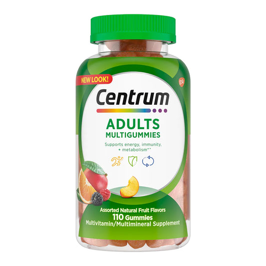 CENTRUM, GUMMIES ADLT ASTD NATFRUIT FLAVORS (110/BT)